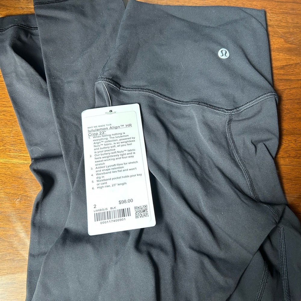Lululemon Black High-Rise Leggings